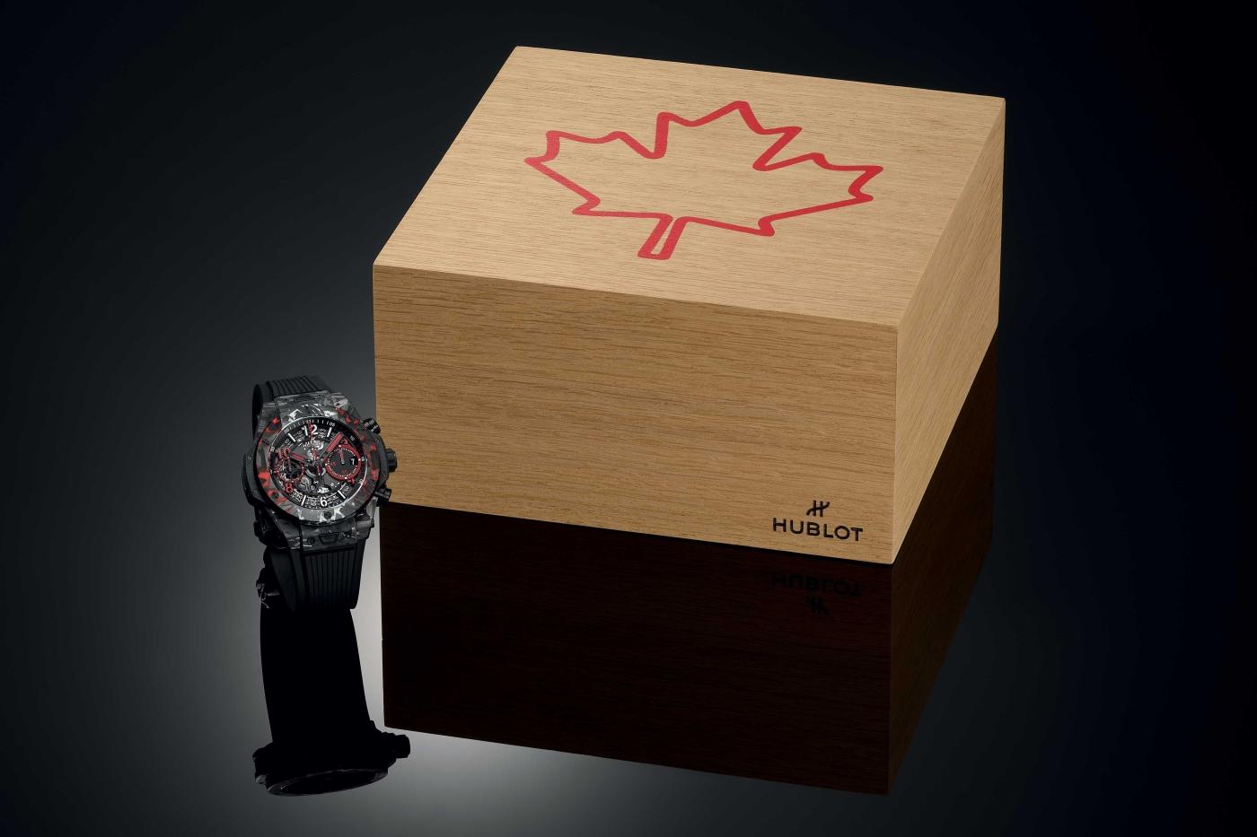 Hublot’un Kanada’ya Adanmış İlk Saat | Unico Carbon