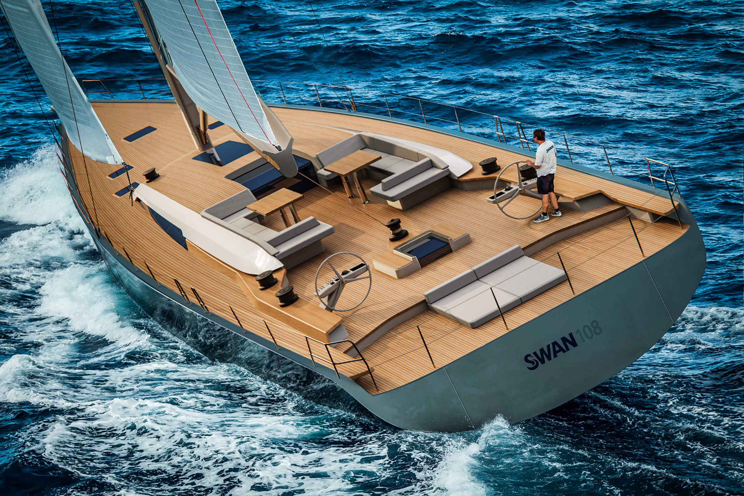 Swan 108 | Finlandiya’nın Yeni Lüks Yat İkonu